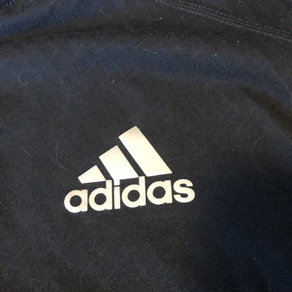 Adidas black fleece running sweater - Picture 2 of 5
